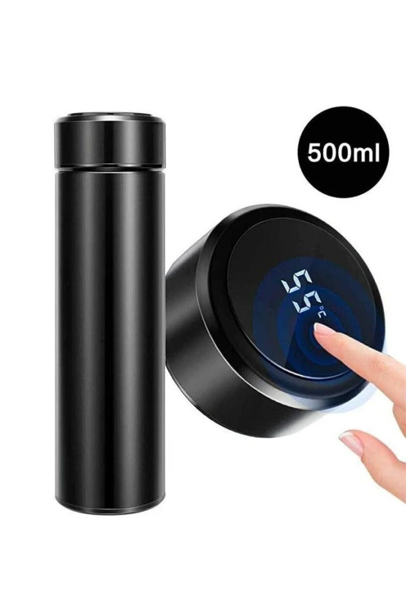 Tohana Dijital Sıcaklık Göstergeli Çelik Termos 500 ml 75251 - 1