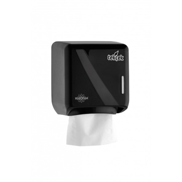 Rulopak Mini Tekçek Tuvalet Kağıdı Dispenseri Siyah