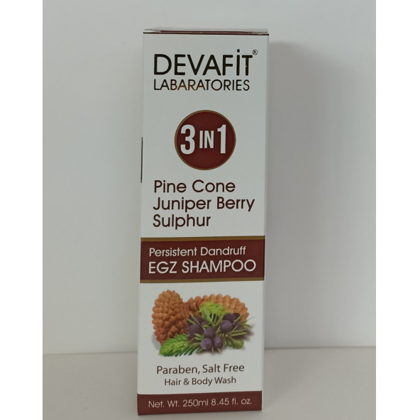 Devafit 3 İN 1 Egzama Şampuanı 250 ml.