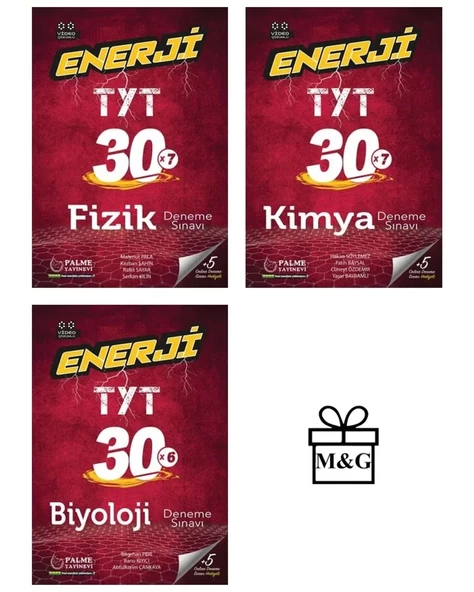 TYT Enerji Fizik Kimya ve Biyoloji Deneme Sınavı