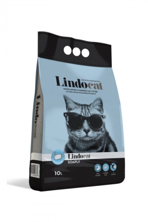 Lindo Cat  10 Lt Sabun KokuluI nce Bentonit Kum