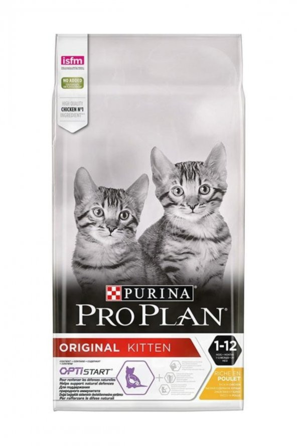 Proplan Original  Kitten Junior Tavuklu Yavru Kedi Maması 3 Kg