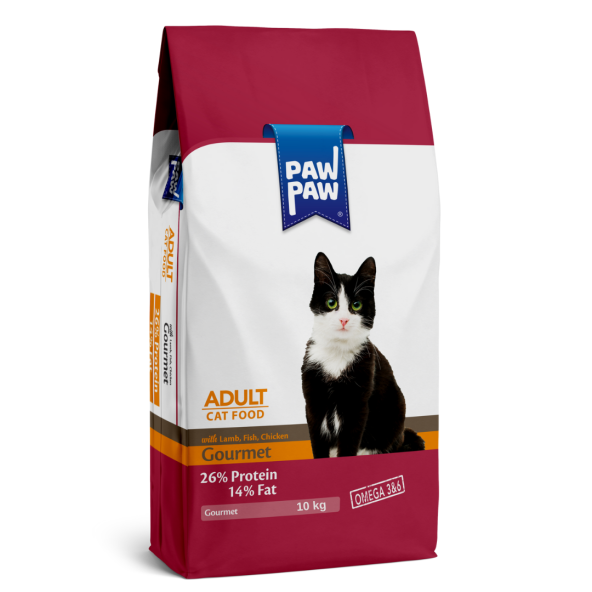 Paw Paw Gurme Yetişkin Kedi Maması 10 kg