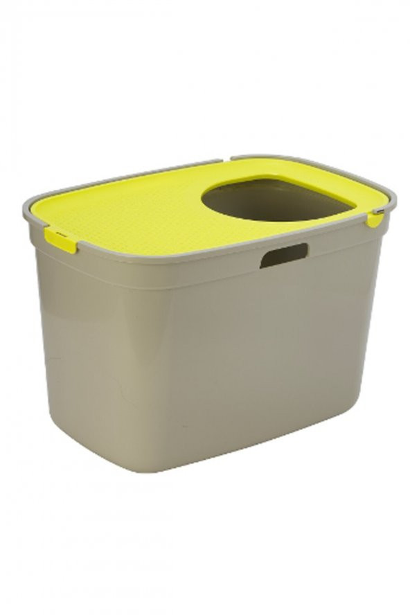 Moderna Top Cat Gri&sarı Kedi Tuvaleti 59 Cm