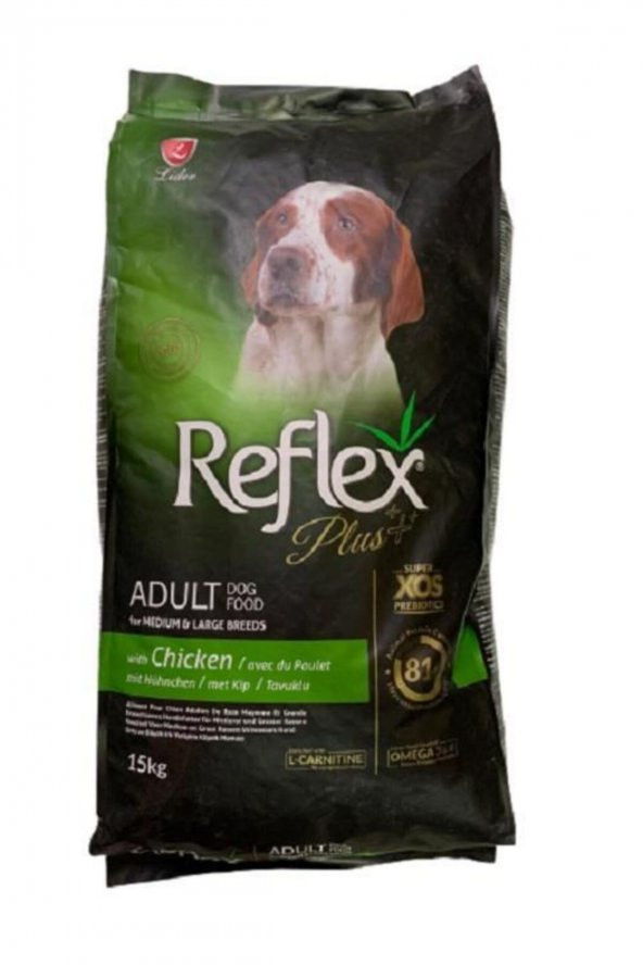 Reflex Plus Tavuklu Köpek Maması 15 Kg