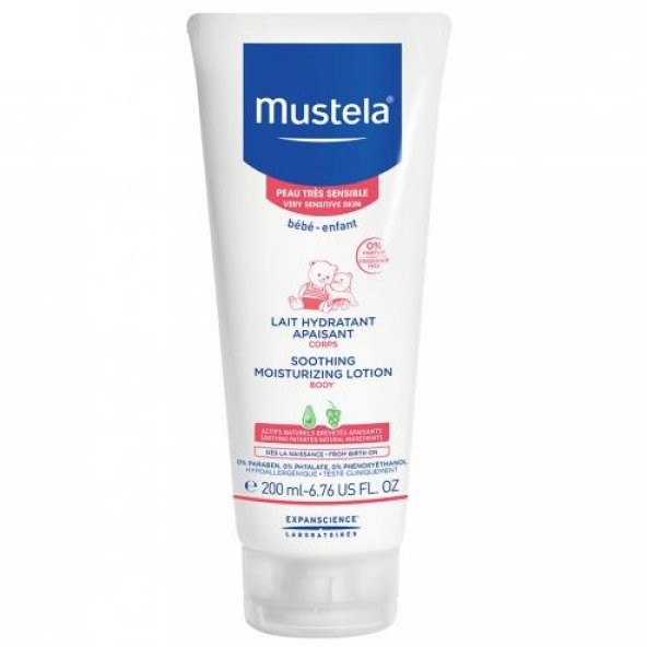 Mustela Soothing Moisturizing Lotion Body 200 Ml  Rahatlatıcı Vücut Losyonu - 1