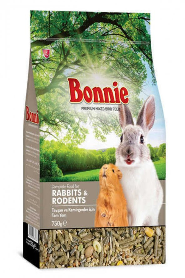 Bonnie 750 Gr. Tavşan Yemi 6lı Fırsat Pakedi!