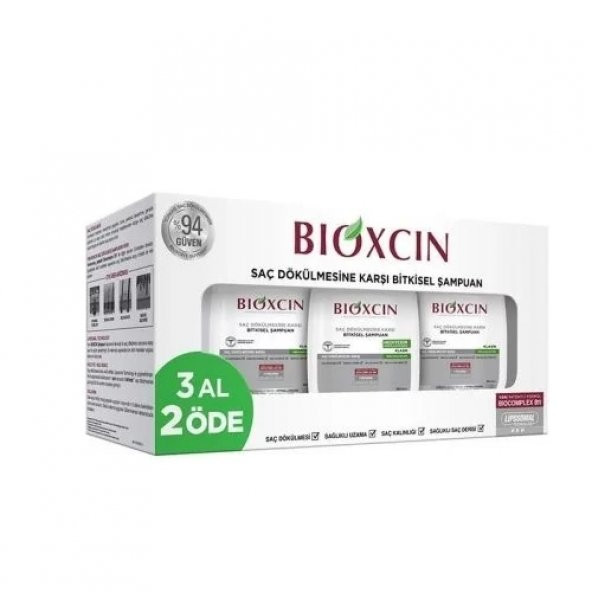 Bioxcin Genesis 3 Al 2 Öde Yağlı Saçlar İçin Şampuan