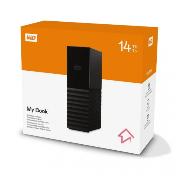 WD My Book 14TB 3.5 inç USB 3.0 Harici Disk WDBBGB0140HBK-EESN - 6