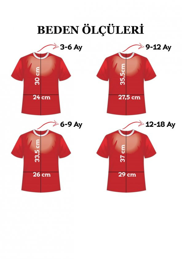 Galatasaray Orijinal Bebek T-shirt - 5