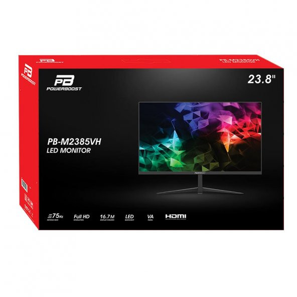 POWERBOOST 23.8" VA M2385VH 5MS 75HZ HDMI EV OFİS MONİTÖRÜ - 6