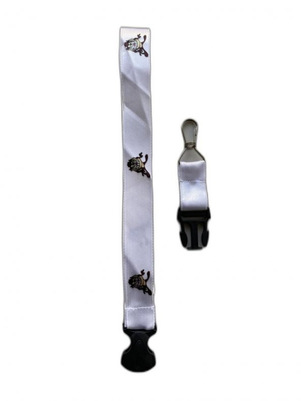 Tazmanya Canavarı Desenli Boyun Ipi Telefon Askısı