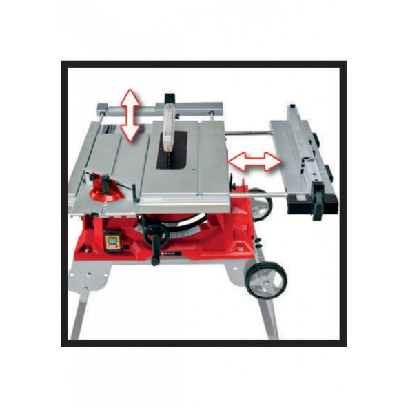 Einhell TE-CC 250 UF Radyal Tezgah Testere Katlanır Taşınabilir 1500W - 4340539 - 2