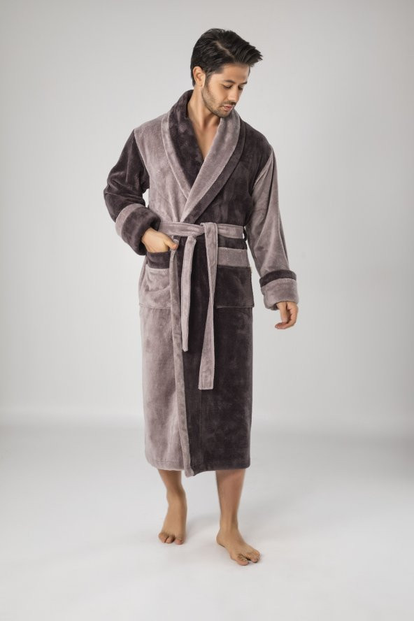 Çift Renk Lacivert Füme Bambo Cotton Erkek - 3