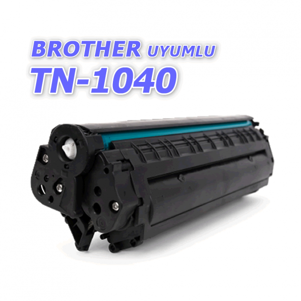 Brother TN-1040 Siyah Muadil Toner  1000 Sayfa Kapasiteli