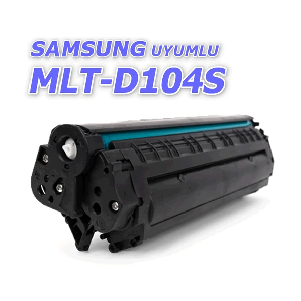Samsung MLT-D104S Siyah Muadil Toner 1500 Sayfa Kapasiteli ürün görseli 1
