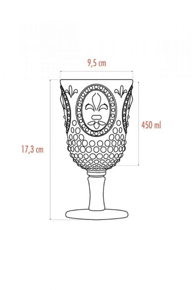 Akrilik Füme Tekli Kadeh & Su Meşrubat Kahve Yanı Bardağı 450 ml ( Cam Değildir ) - 5