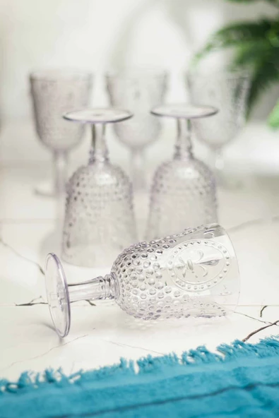 Akrilik Şeffaf Tekli Kadeh & Su Meşrubat Kahve Yanı Bardağı 450 ml ( Cam Değildir ) - 4