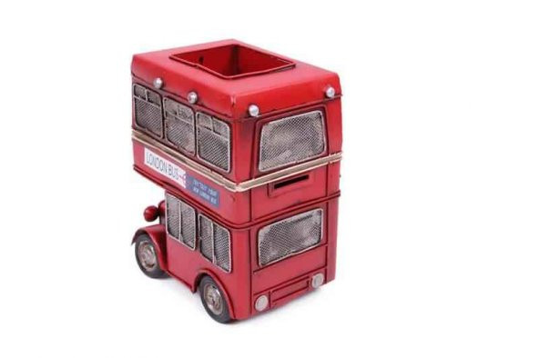 El Yapımı Londra Otobüs Kalemlik - 3