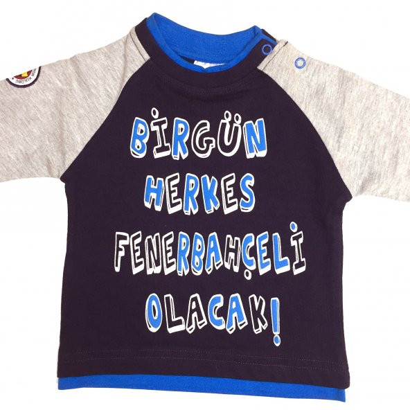Fenerbahçe Orijinal Lisanslı Uzun Kol  Sweatshirt - Resim 2