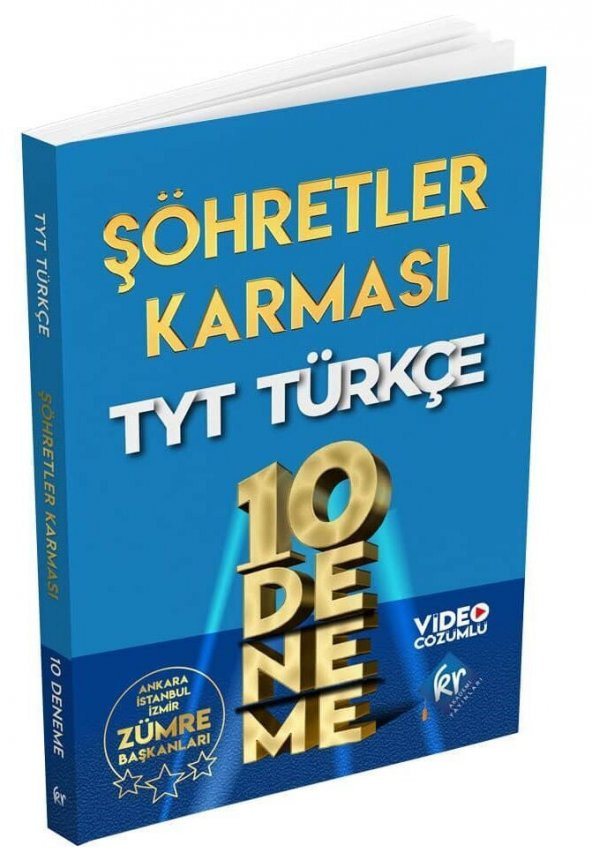 Kr Akademi TYT Şöhretler Karması Türkçe 10 Deneme