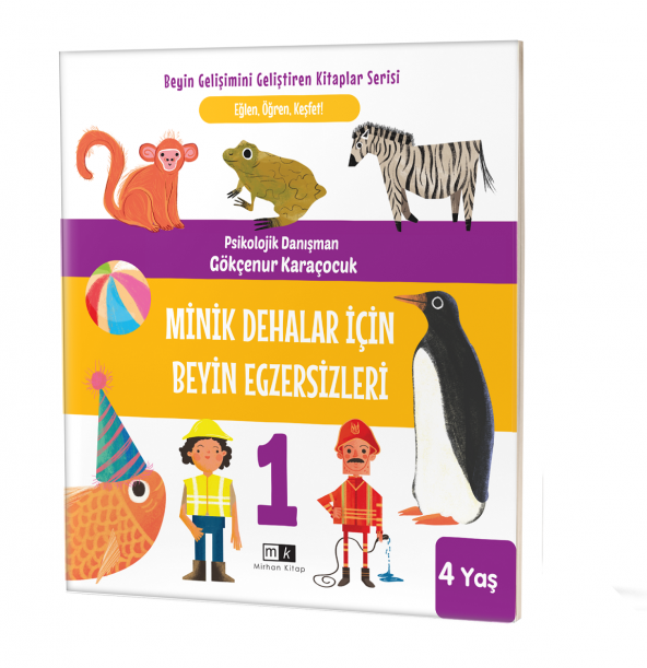 Minik Dehalar İçin Beyin Egzersizleri 4+ Yaş & Gökçenur Karaçocuk