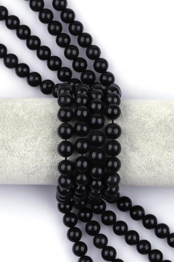 Shungite Doğal Taş Dizi 10 mm Küre Kesim