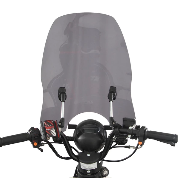 GP Kompozit Scooter Universal Ayarlanabilir Ön Cam Şeffaf - 5