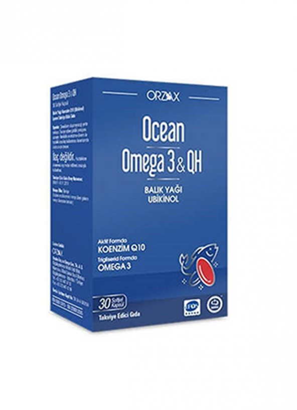 Ocean Omega 3 QH 30 Kapsül Balık Yağı
