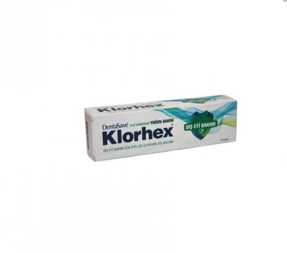 Dentasave Klorhex Diş Macunu 75 Ml - 0,2 Yoğun Bakım & Diş Eti Problemleri 8699580630206