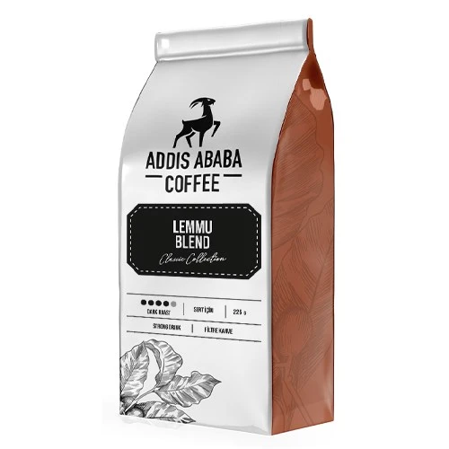 Addis Ababa Coffee Lemmu Blend Çekirdek Kahve 225 Gram