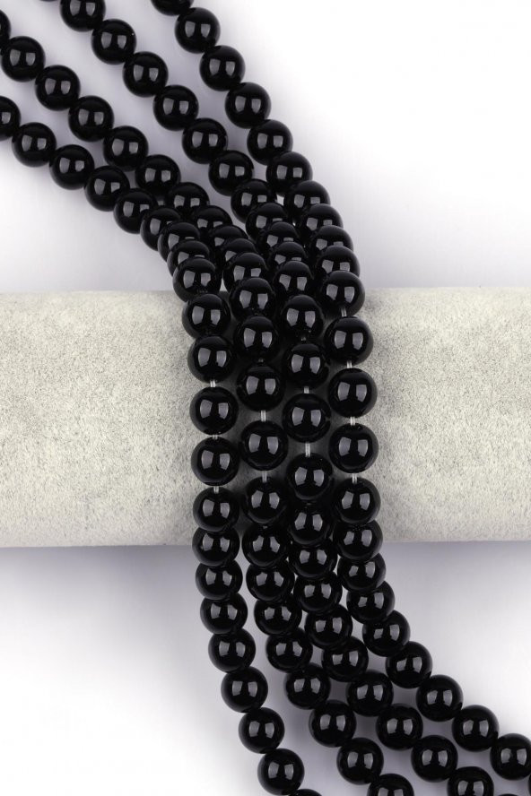 Oniks Doğal Taş Dizi 10 mm Küre Kesim ürün görseli