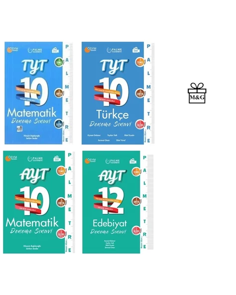 TYT Palmetre Matematik Türkçe ve AYT Matematik Edebiyat Deneme