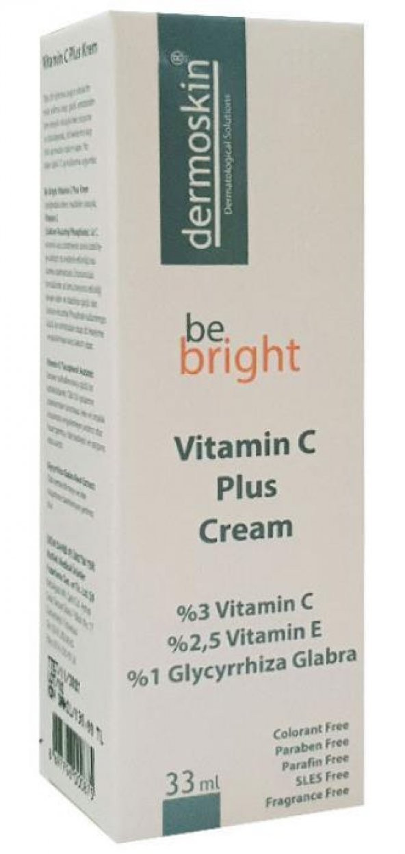 Dermoskin Be Bright Vitamin C Plus Krem 33 Ml