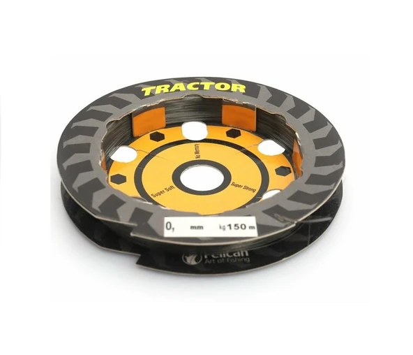 Pelican Tractor Gamsız 0,25mm 150m. Misina Kamuflaj Yeşil - Resim 2