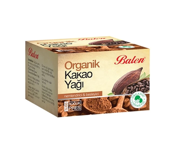 Balen Organik Kakao Yağı 50 Ml