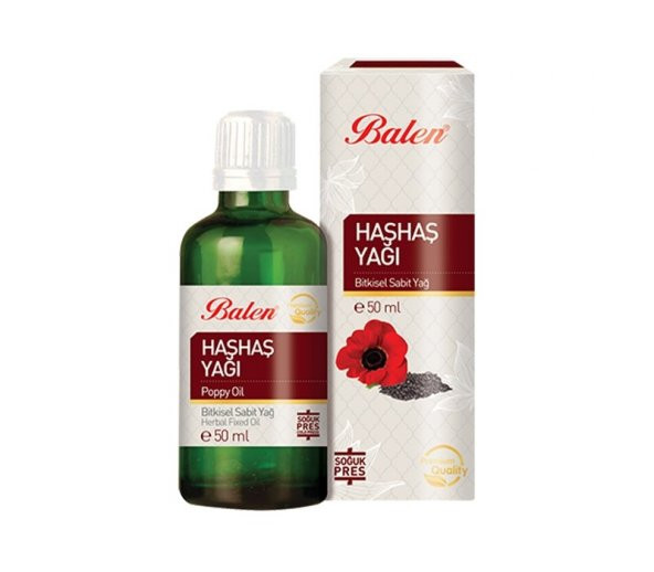 Balen Haşhaş Yağı 50 Ml