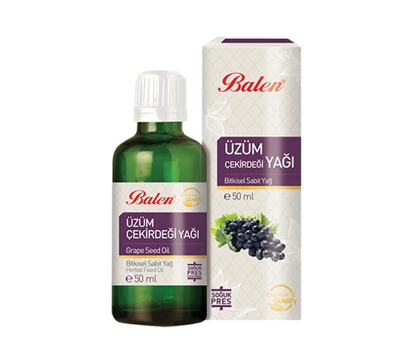 Balen Üzüm Çekirdeği Yağı 50 Ml