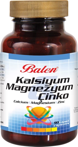 Balen Kalsiyum & Magnezyum & Çinko Kapsül ürün görseli 1