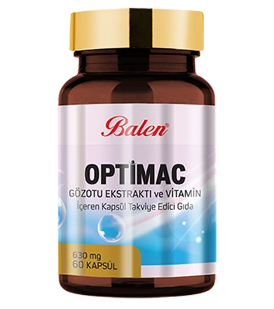 Balen Optimac Gözotu Ekstraktı ve Vitamin İçeren Kapsül