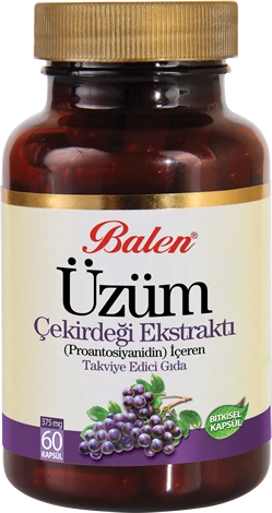 Balen Üzüm Çekirdeği Ekstraktı Kapsül - 1