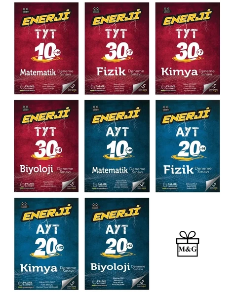 TYT ve AYT Enerji Matematik Fizik Kimya ve Biyoloji Deneme Sınavı