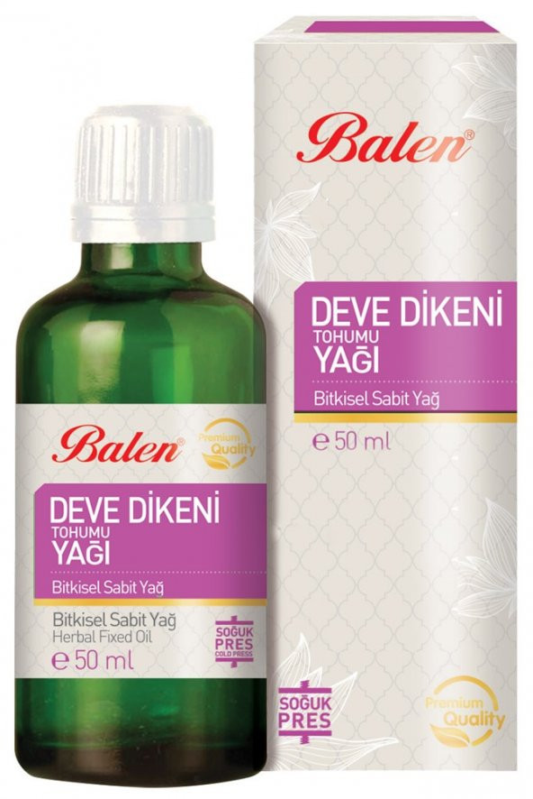 Balen Deve Dikeni Tohumu Yağı 50 Ml