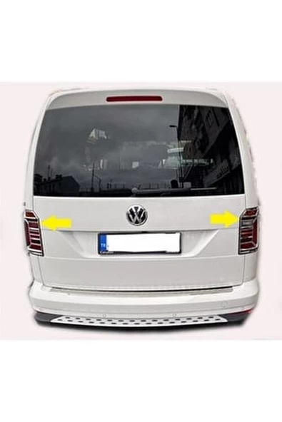 Vw Caddy 2015 ve Sonrası Abs Krom Stop Çerçevesi