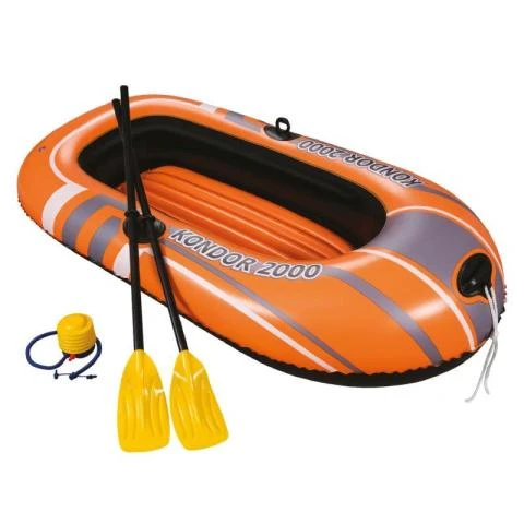 Bestway Kondor 2 Kişilik Bot Kürek Pompa Set 61062 - 4
