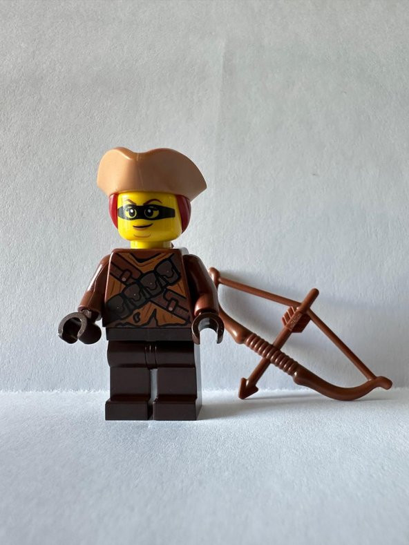 Orjinal Lego Minifigür Girl with Bow