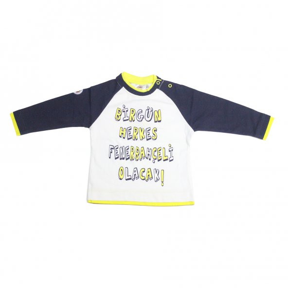 Fenerbahçe Orjinal Lisanslı Uzun Kol Bebek Sweatshirt