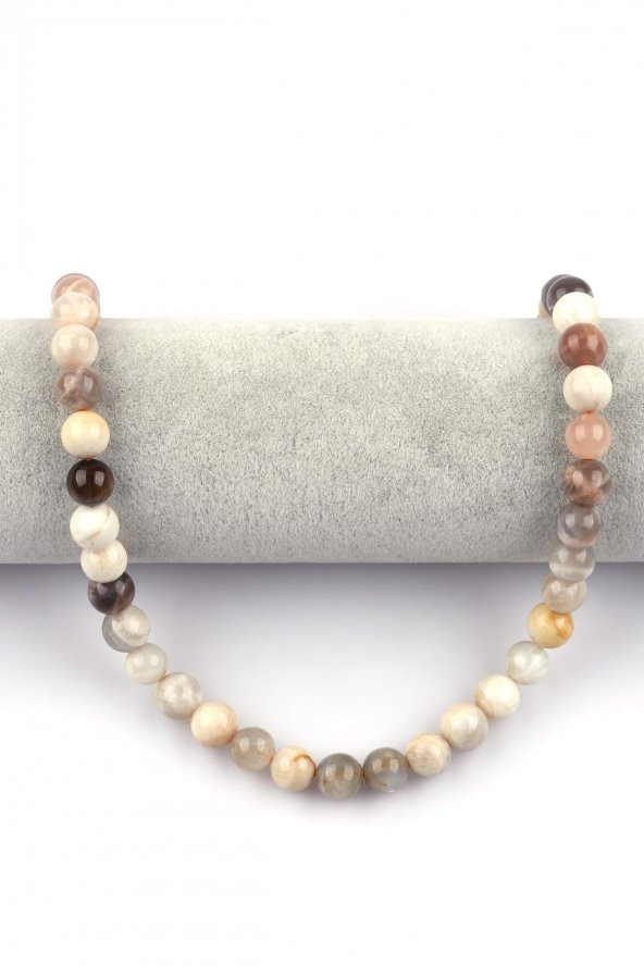 Ay Taşı ( AB Kalite ) Doğal Taş Dizi 10 mm Küre Kesim - Resim 2