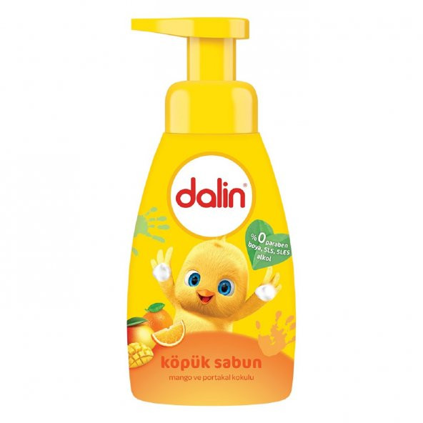 Dalin Mango Ve Portakal Kokulu Köpük Sabun 200 ml 4 Adet