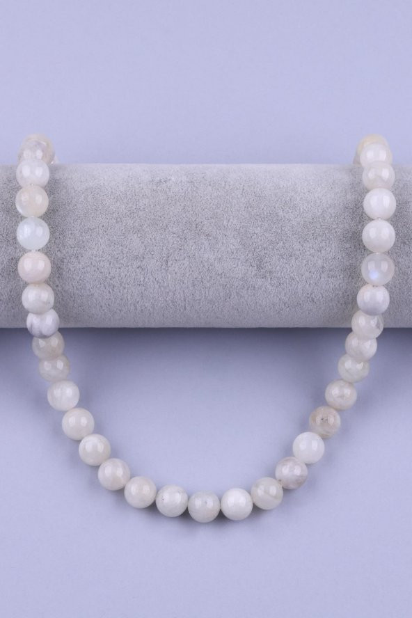 Ay Taşı ( AB Kalite ) Doğal Taş Dizi 10 mm Küre Kesim - Resim 2